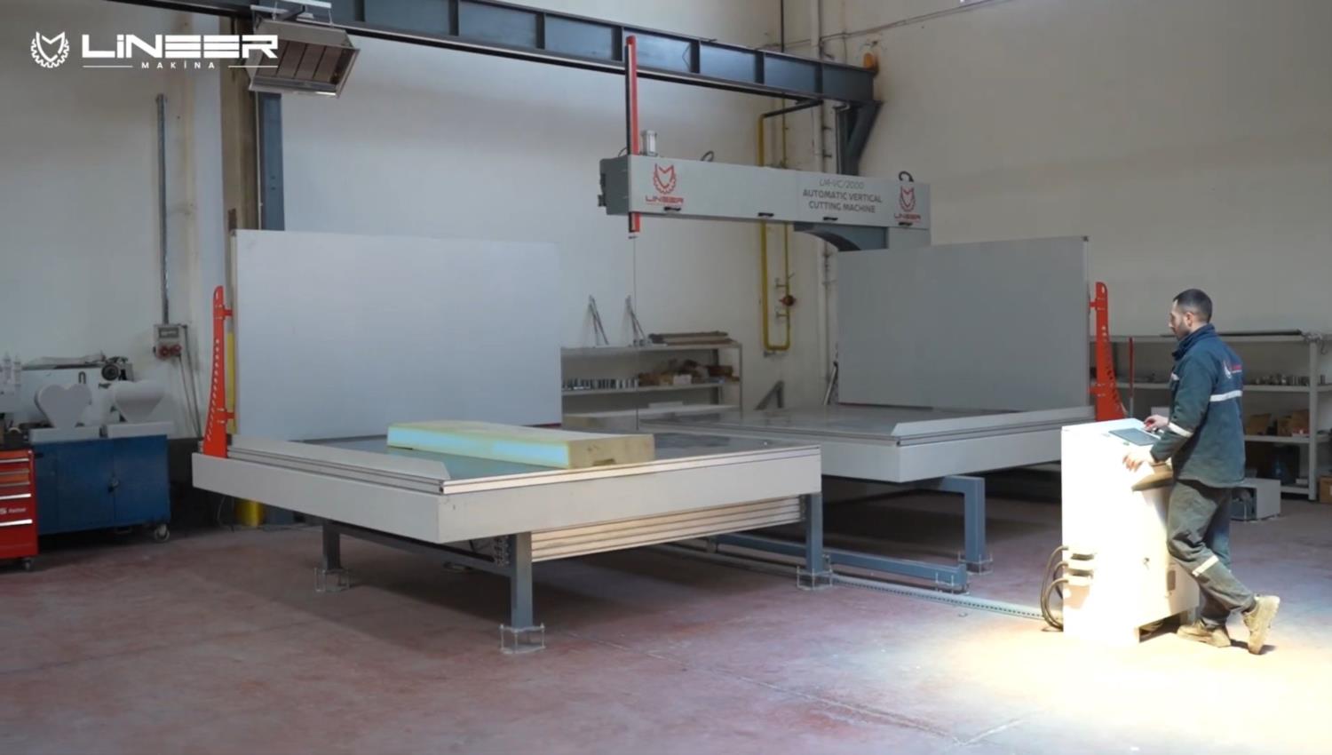 SÜNGER LM-FVC/1000 EASY CUT Dikey Kesim Makinası