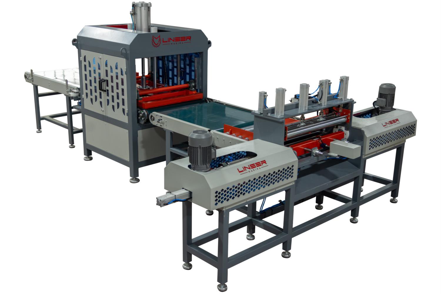 LM-PM-R/2300 Yarı Otomatik Pres ve Rulolama Makinesi